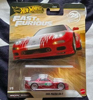 Hotwheels Fast & Furious 1995 Mazda RX-7