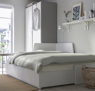 Cama Ikea Frekke con cajones