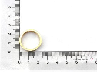 alianza oro 18k con piedra con circonita