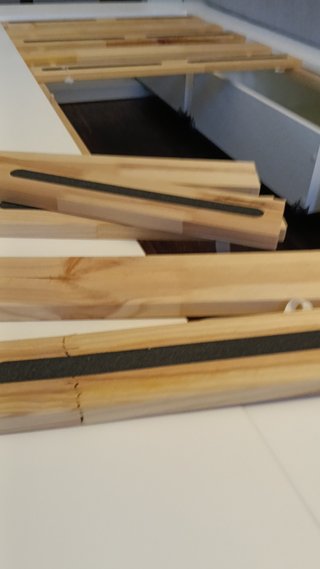 Letto Ikea Nordli 140x200 con cassetti