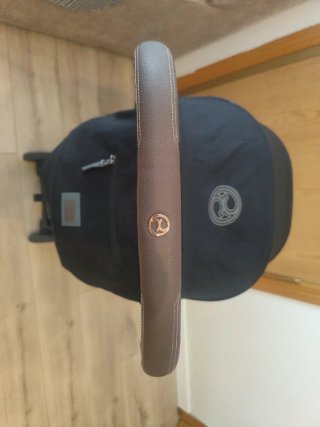 Cybex Coya Rosegold + saco cybex + bolso cambiador