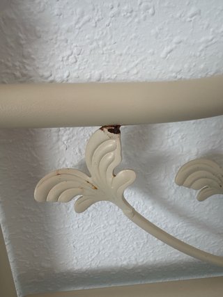 Cabecero de forja para cama de 90