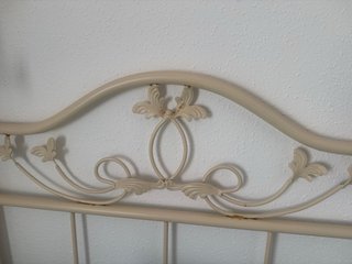 Cabecero de forja para cama de 90