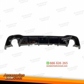 Difusor Trasero Volkswagen Golf 8 GTI Negro brill