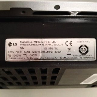 Microondas LG