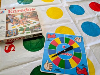 Juego Enredos MB (Twister) 1989