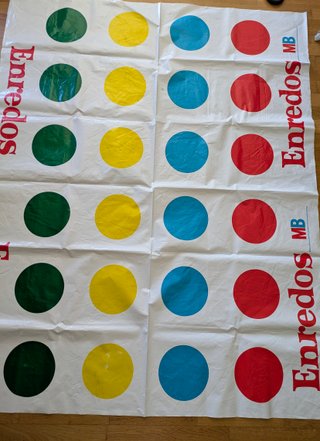 Juego Enredos MB (Twister) 1989