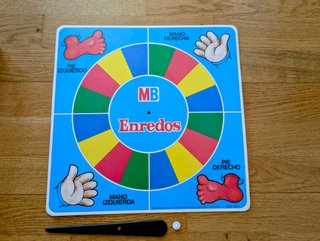 Juego Enredos MB (Twister) 1989
