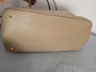 Bolso Tote Ralph Lauren Beige Dorado