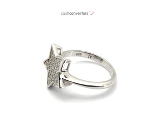 anillo plata 925mm con piedra con circonita