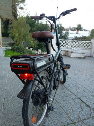 Bicicleta Eléctrica Plegable B'Twin E-Fold 500