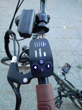 Bicicleta Eléctrica Plegable B'Twin E-Fold 500