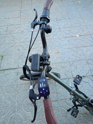 Bicicleta Eléctrica Plegable B'Twin E-Fold 500