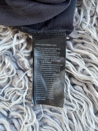 Polo Calvin Klein Jeans Negro Verano Vintage XL
