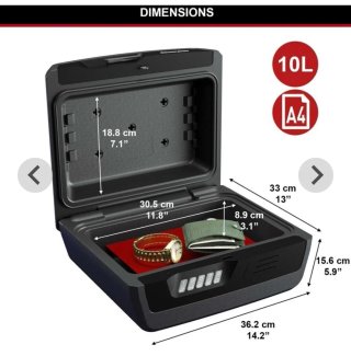 Master Lock Caja Fuerte CHW30300EURHRO