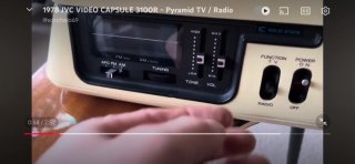JVC Piramidal TV Radio 3100R