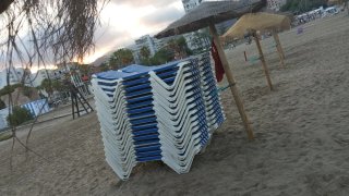 Sombrillas y hamacas profesionales