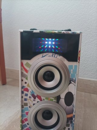 Altavoz Bluetooth BBQ Multicolor