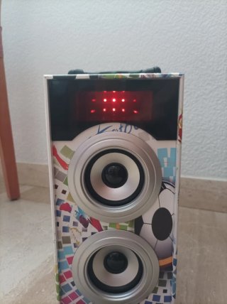 Altavoz Bluetooth BBQ Multicolor
