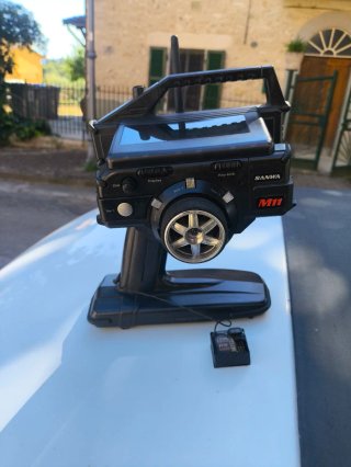 Sanwa M11 Radiocomando + Ricevente RX441DS RC