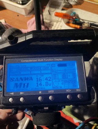 Sanwa M11 Radiocomando + Ricevente RX441DS RC