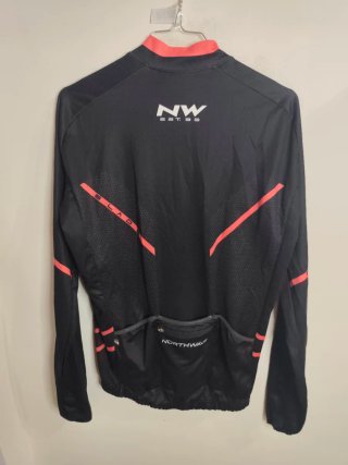 Northwave Giacca Ciclismo Nera Rossa