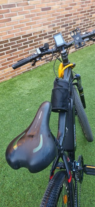 Bicicleta Eléctrica Negra