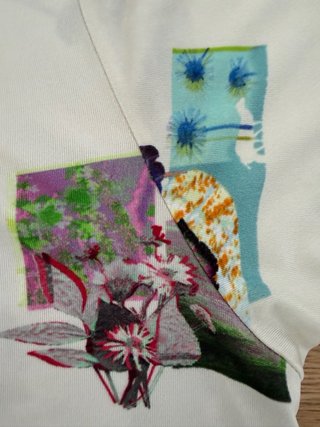 Camiseta Bimba y Lola Talla M Estampada