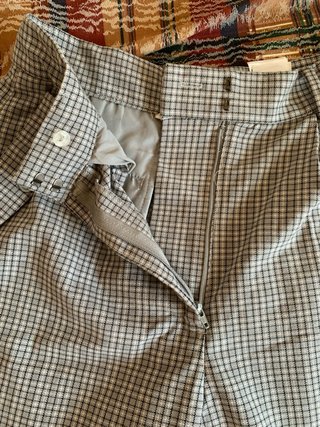 Pantalón ancho de H&M de cuadros – Talla 36