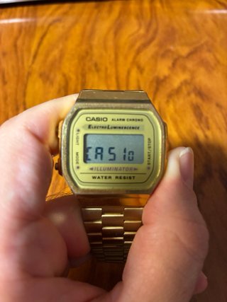 Casio A168WG-9 Dorado Vintage