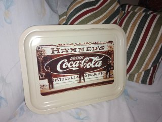 Bandeja Coca-Cola Vintage Hammer's