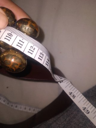 Cinturón Mango Marrón 113 cm