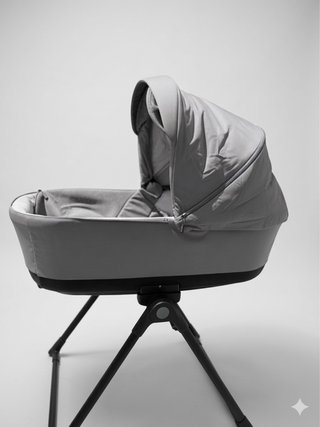 Silla Inglesina Electa + capazo + soporte