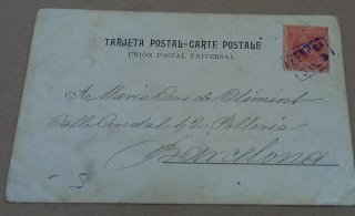 Postal antigua de Mollet del Vallès