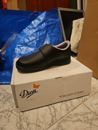 Zapatos de seguridad Dian negros Muchas tallas