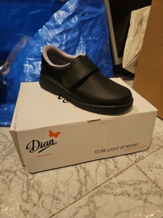 Zapatos de seguridad Dian negros Muchas tallas