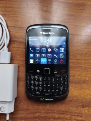 BlackBerry Curve Movistar QWERTY Negro
