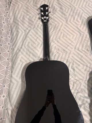 Guitarra Acústica Fender Negra