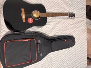Guitarra Acústica Fender Negra