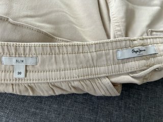 Pantalón corto cargo Pepe Jeans beige Talla M