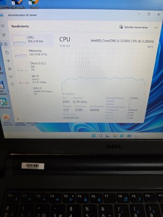 Ordenador portátil DELL INTEL ICORE 5, 8RAM