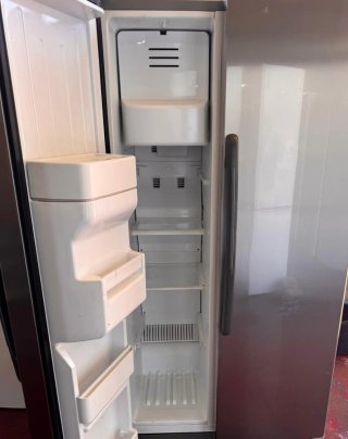 FRIGORIFICO AMERICANO WIRHPOOL NO FROST EN INOX