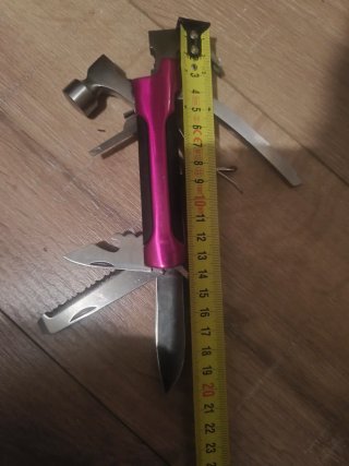 3Navajas multiusos con martillo y alicates