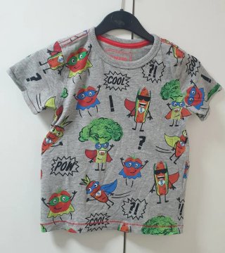 Lote 6 Camisetas Niño Estampadas
