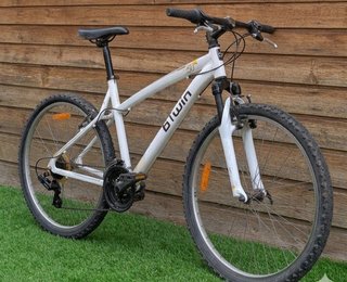 Bicicleta 26 Btwin Blanca Casi Nueva