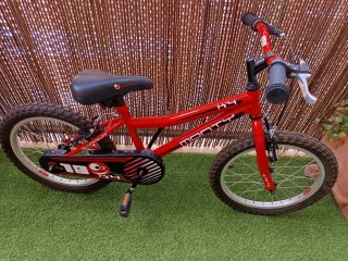 Bicicleta Infantil Monty H4 18 Roja