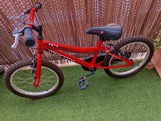 Bicicleta Infantil Monty H4 18 Roja