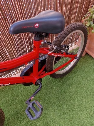 Bicicleta Infantil Monty H4 18 Roja