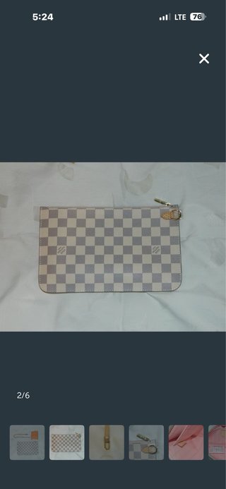 Louis Vuitton Neverfull MM Blanco Rosa nuevo.