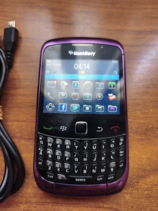 BlackBerry Curve Movistar QWERTY Morado